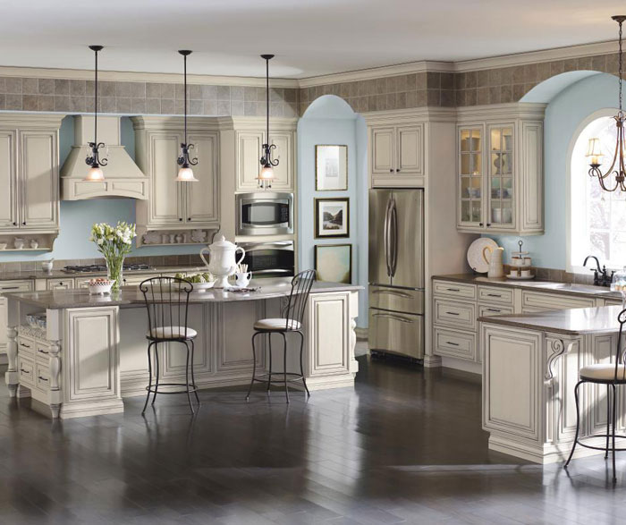 kitchen with quartz countertops
