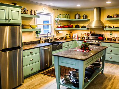 farmhouse style kitchen